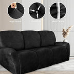 ANARACHON Recliner Couch Cover Leather Look Recliner Sofa Covers - Image 5