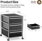 Modern Storage Cabinet Sideboard Versatile Free-Standing Organizer Cabinets - Image 3