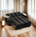 oaaktu 65''Convertible Sleeper Sofa Bed, 3-in-1 Pull Out Couch Bed by Unknown