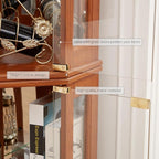 Corner Display Curio Cabinets - Image 3