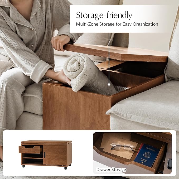HULALA HOME Sofa Side Tables Set of 2 - Image 5