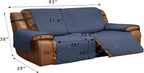 Easy-Going Oversized Loveseat Recliner Cover, Reversible Couch Cover - Image 3
