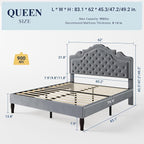 Allewie Queen Size Bed Frame - Image 2