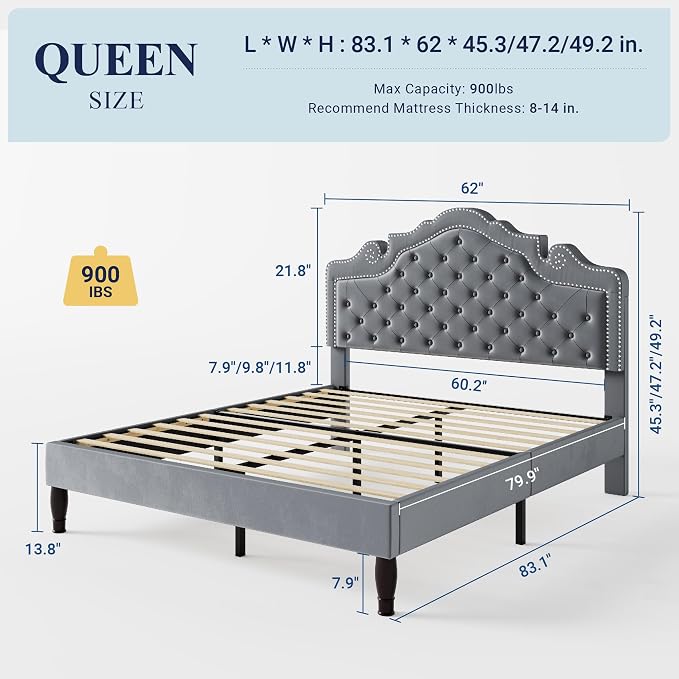 Allewie Queen Size Bed Frame - Image 2