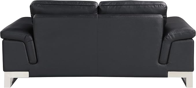 Blackjack Furniture Weston Collection Genuine Italian Leather Living Room Chair - Image 8