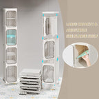 5-Tier Tall Narrow Storage Cabinet, Slim Bathroom Storage Cabinet - Image 6