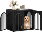 Hzuaneri 26.8'' Wooden Dog Crate Furniture, Indoor Dog Kennel Dogs Cage by Hzuaneri