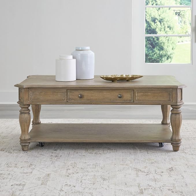 Liberty Furniture Magnolia Manor Living Room Rectangular Cocktail Table by LibertyFurniture