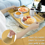 MAONAME Gold Decorative Tray for Coffee Table, Modern Serving Tray - Image 4