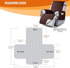 VANSOFY 100% Waterproof Recliner Chair Covers, Recliner Cover Non-Slip Dog - Image 2