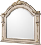 First of a Kind Evelyn Traditional 5 Piece King Bedroom Set - Image 3