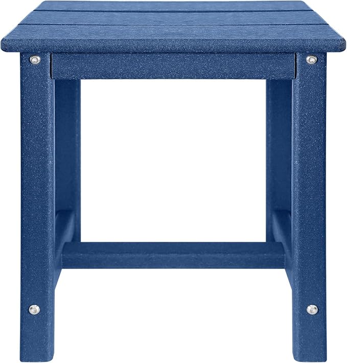 GARDENSTAR Adirondack Square Side Table, one-Tier Outdoor end Table, Patio Side - Image 8