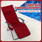 Wenqik 2 Pcs Outdoor Chaise Lounge Cushion - Image 7