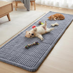 Fixwal Waterproof Flannel Dog Couch Cover, 27.6" x 82.7", Light Gray | - Image 9