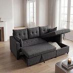Convertible Sofa Bed, L Shape Sleeper Sofa by Outdoorchairs