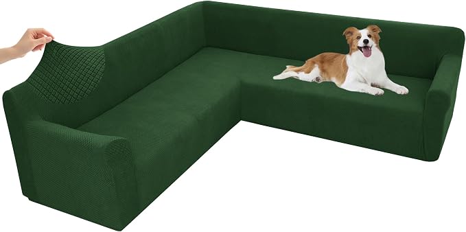 Arfntevss Stretch Sectional Couch Covers L Shaped Corner Sectional Sofa Cover by Arfntevss