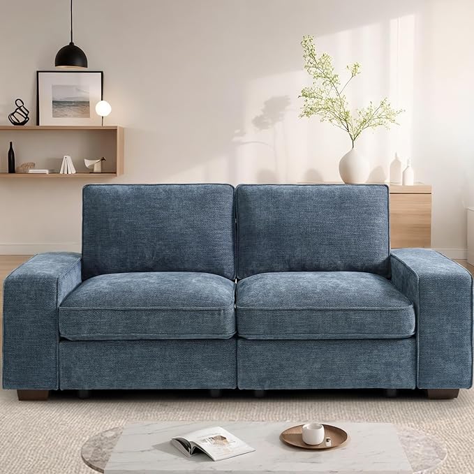 TEKAMON 73" Modular Sofa Couch by TEKAMON