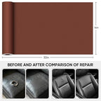 Leather Repair Tape, 16 x 30 Inches Self Adhesive Leather Repair Patch，Leather - Image 2
