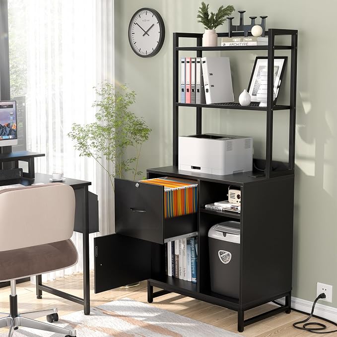 Homieasy Vertical Filing Cabinet - Image 5