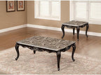Transitional Style 1x Coffee Table & End Table Set by Unknown