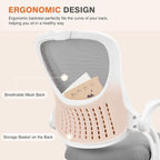 Sweetcrispy Home Office Desk Chair, Ergonomic High-Back Mesh Rolling Work - Image 3