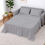 Cottington Lane Sleeper Sofa Sheets Full Size, 4 Piece Premium Quality 100% by CottingtonLane
