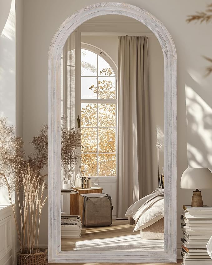 Full Length Mirror, Oversized Stand Up Mirrors Large Wall Mirrors, Wall Mounted by CoomilyBrandStory