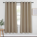 NICETOWN Blackout Curtain Drape 72 inch Long by NICETOWN