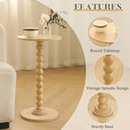 Fultyle Round Side Table, Small Drink Table - Image 5