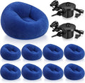 Realspring 6 9 12 Pcs Inflatable Bean Bag Chairs by Realspring