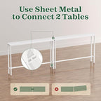 SUPERJARE 5.7 Inch Narrow Console Table - Image 8
