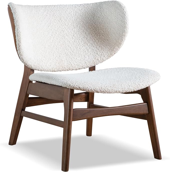 Furniture of America Lucian Mid-Century Modern Solid Wood 2 Piece Brown Round - Image 15