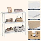 HOOBRO 29.5" Narrow Console Table, 3 Tier Entryway Table - Image 6