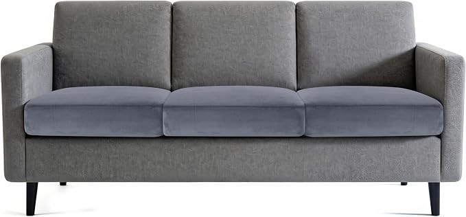 Hokway Velvet Couch Cushion Covers Water Resistant Seat Covers Stretch Sofa - Image 9