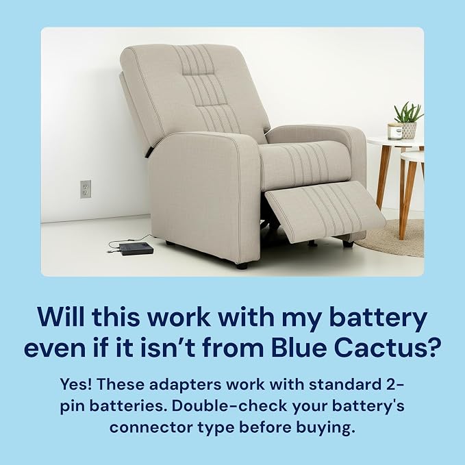Blue Cactus Adapter Cables for Recliner Battery Pack - Image 7