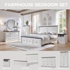 Aitjunz Farmhouse King Size Bed Frame - Image 6
