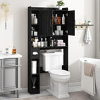 Vabches Over The Toilet Storage Cabinet, Farmhouse Storage Cabinet Over Toilet - Image 4