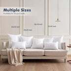 MIULEE 16x16 Throw Pillows Inserts 4 Pack, Decorative Pillows - Image 8