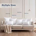 MIULEE 14x22 Throw Pillows Inserts 2 Pack, Decorative Pillows - Image 8
