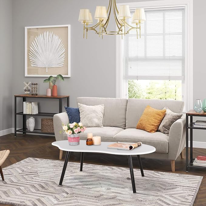 Small Coffee Table Cloud Shaped Irregular Center Table - Image 6