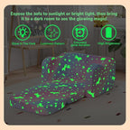 MeMoreCool Glowing Rainbow Unicorn Kids Chair - Image 4