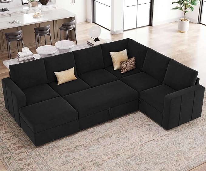 Belffin Modular Sectional Sleeper Sofa by Belffin