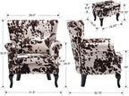 Set of 2 Mid-Century Modern Accent Chair - Image 3