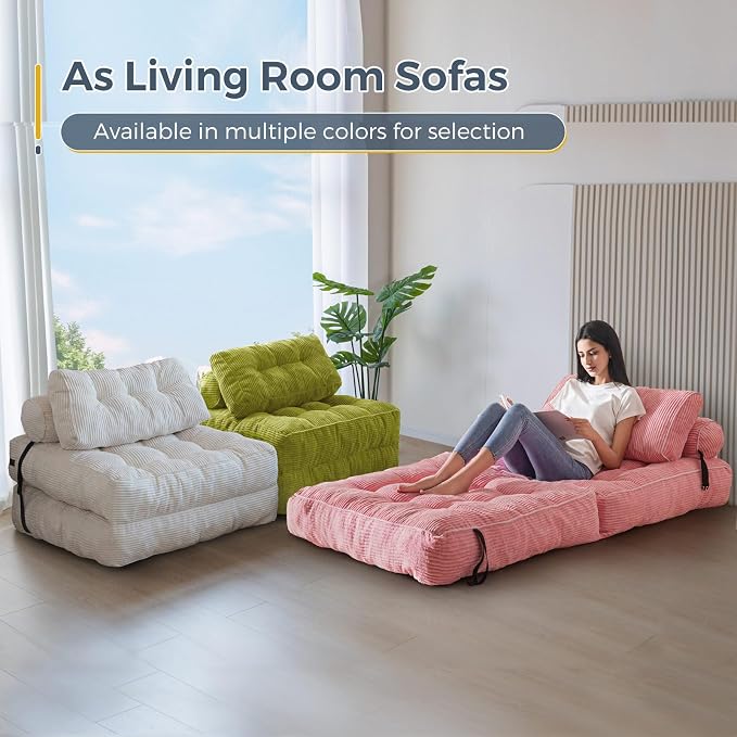 MAXYOYO Folding Sofa Bed, Convertible Sleeper Chair - Image 6