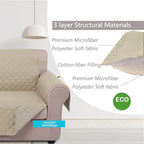 U-NICE HOME Loveseat Sofa Cover - Image 4