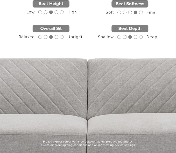 mopio 76.4" Futon Sofa Bed, Sleeper Sofa, Mid Century Modern Futon Couch - Image 6