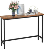 VASMIA Console Table, Entryway Table, Narrow Sofa Table, Living Room, Rustic by VASMIA