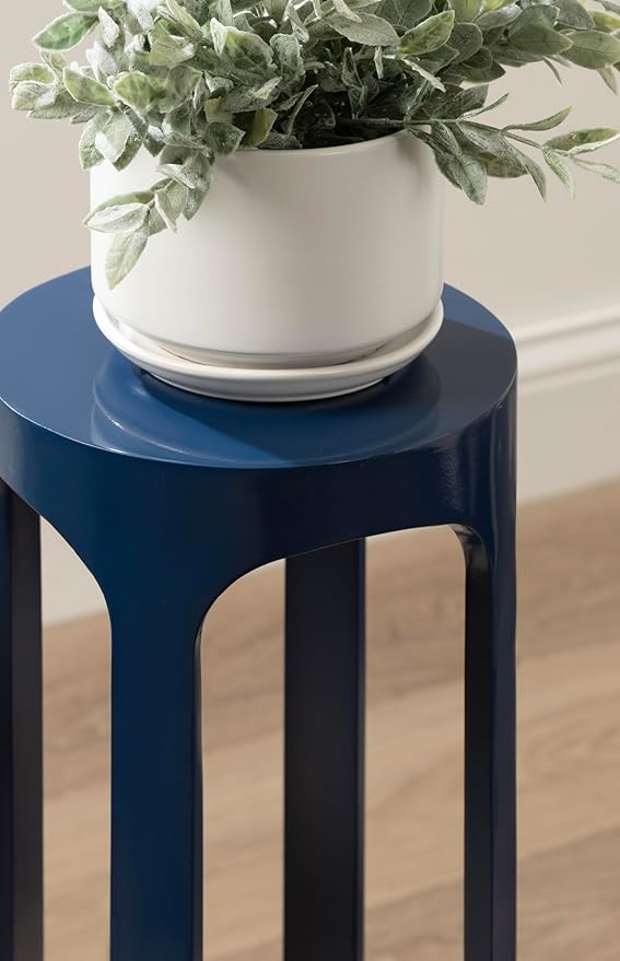 Kate and Laurel Dahl Modern Wooden Round Drink Table, Transitional Circle - Image 5