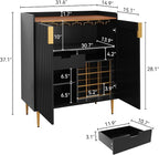 ARTPOWER Sideboard Buffet Cabinet - Image 2