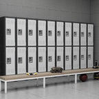 Metal Storage Locker, Lockable Employees Metal Locker - Image 7